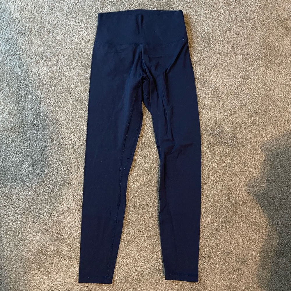 TRADES WELCOME! Lululemon Align Size 2, Navy 29”